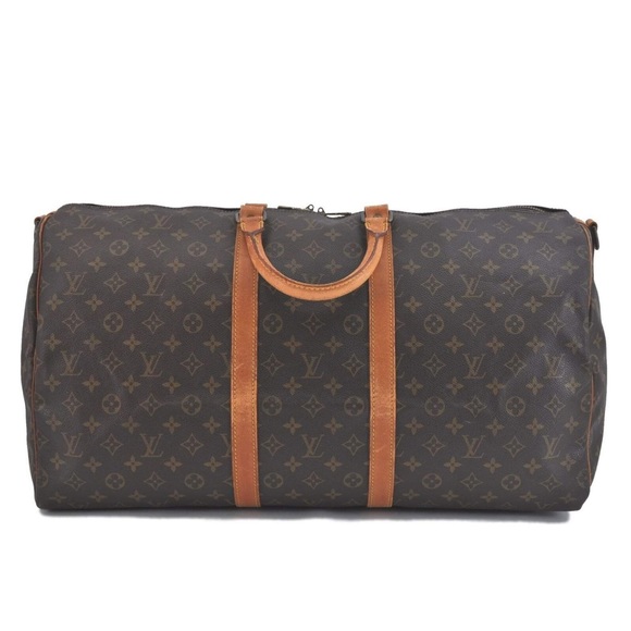 Auth Louis Vuitton Keepall 55 Bandouliere travel unisex monogram - Picture 12 of 12